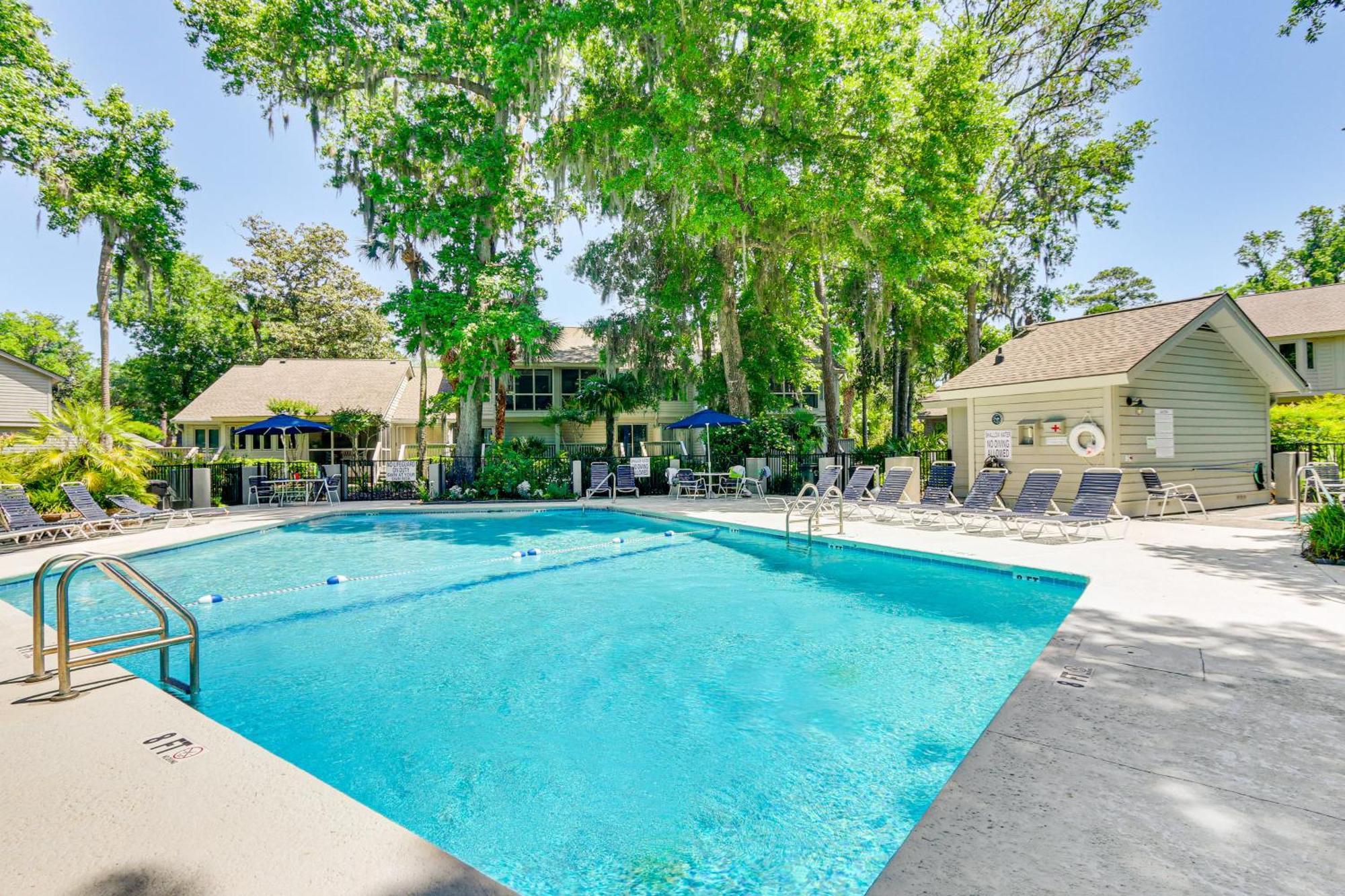 Modern Hilton Head Island Villa With Pool Access! Bagian luar foto