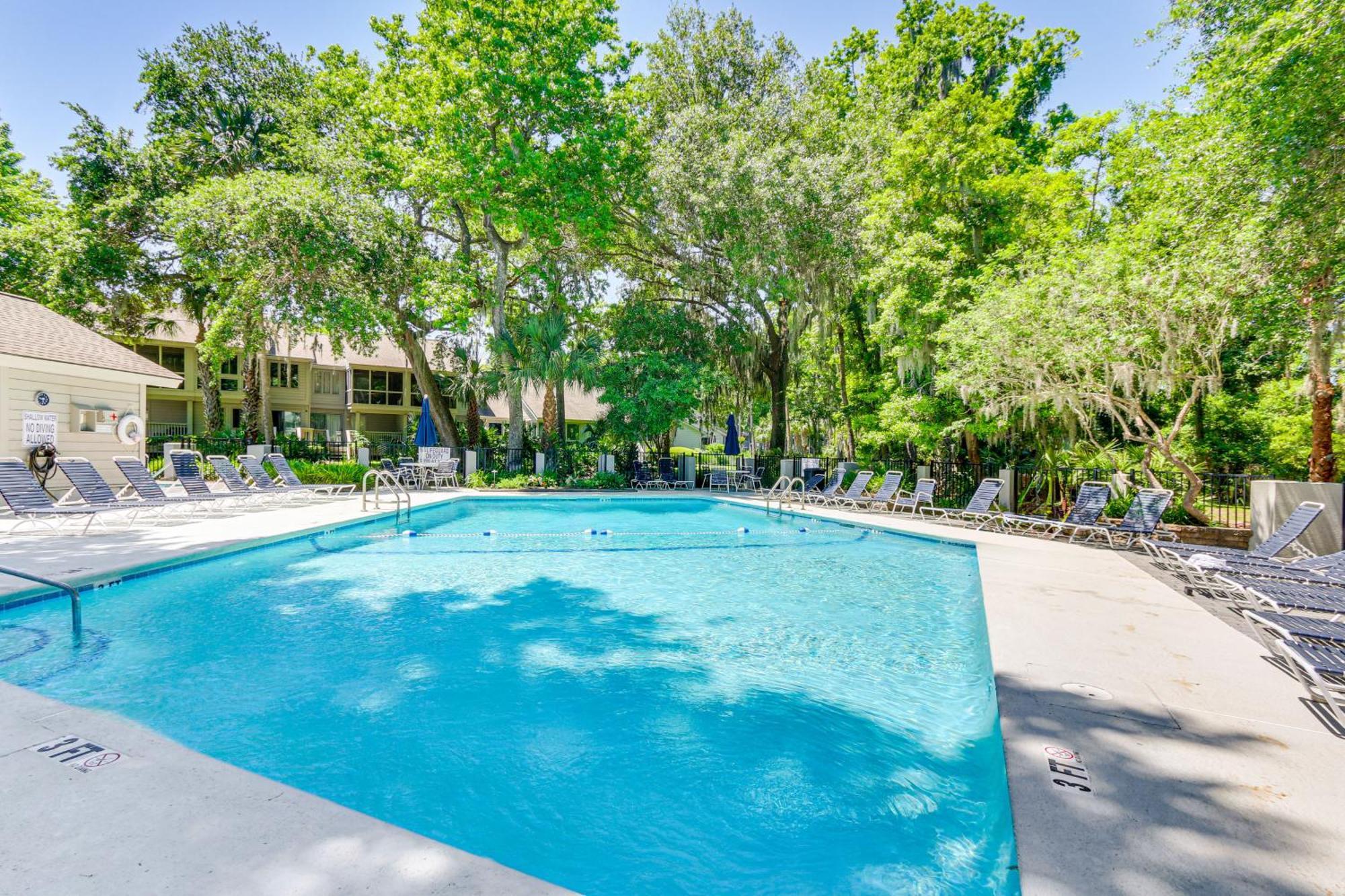 Modern Hilton Head Island Villa With Pool Access! Bagian luar foto