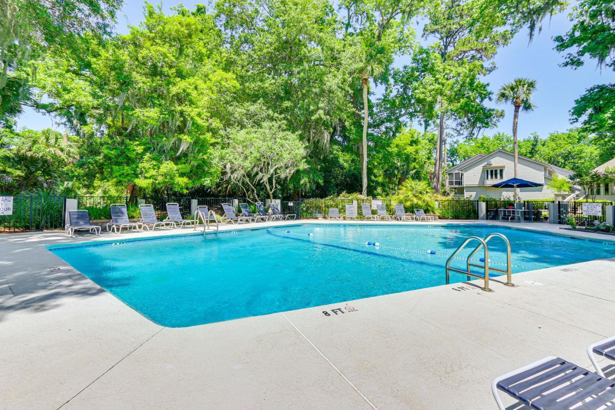 Modern Hilton Head Island Villa With Pool Access! Bagian luar foto